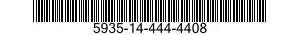 5935-14-444-4408 CONNECTOR BODY,PLUG,ELECTRICAL 5935144444408 144444408