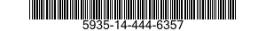 5935-14-444-6357 BACKSHELL,ELECTRICAL CONNECTOR 5935144446357 144446357