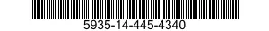 5935-14-445-4340 POLARIZING KEY,ELECTRICAL CONNECTOR 5935144454340 144454340