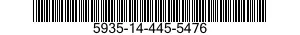 5935-14-445-5476 SOCKET,PLUG-IN ELECTRONIC COMPONENTS 5935144455476 144455476