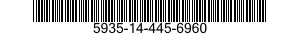5935-14-445-6960  5935144456960 144456960