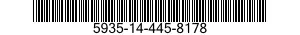 5935-14-445-8178 BACKSHELL,ELECTRICAL CONNECTOR 5935144458178 144458178