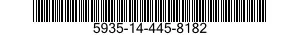 5935-14-445-8182 BACKSHELL,ELECTRICAL CONNECTOR 5935144458182 144458182