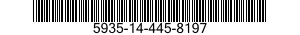 5935-14-445-8197 BACKSHELL,ELECTRICAL CONNECTOR 5935144458197 144458197