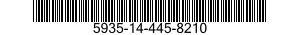 5935-14-445-8210 BACKSHELL,ELECTRICAL CONNECTOR 5935144458210 144458210