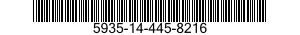 5935-14-445-8216 BACKSHELL,ELECTRICAL CONNECTOR 5935144458216 144458216