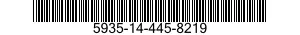 5935-14-445-8219 BACKSHELL,ELECTRICAL CONNECTOR 5935144458219 144458219