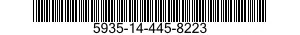 5935-14-445-8223 BACKSHELL,ELECTRICAL CONNECTOR 5935144458223 144458223