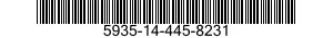 5935-14-445-8231  5935144458231 144458231