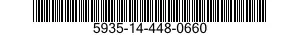 5935-14-448-0660 SOCKET,NONPLUG-IN ELECTRONIC COMPONENTS 5935144480660 144480660