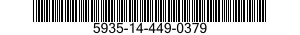 5935-14-449-0379 DUMMY CONNECTOR,PLUG 5935144490379 144490379