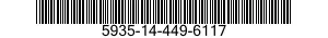 5935-14-449-6117 DUMMY CONNECTOR ASSEMBLY,ELECTRICAL 5935144496117 144496117