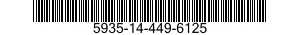 5935-14-449-6125 DUMMY CONNECTOR ASSEMBLY,ELECTRICAL 5935144496125 144496125