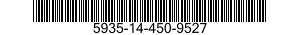 5935-14-450-9527 CONNECTOR BODY,PLUG,ELECTRICAL 5935144509527 144509527