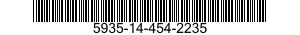 5935-14-454-2235 CONNECTOR BODY,PLUG,ELECTRICAL 5935144542235 144542235