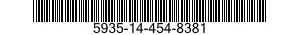 5935-14-454-8381 CONNECTOR,PLUG,ELECTRICAL 5935144548381 144548381