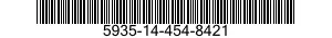 5935-14-454-8421 CONNECTOR,PLUG,ELECTRICAL 5935144548421 144548421