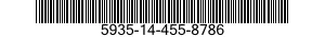 5935-14-455-8786 CONNECTOR,RECEPTACLE,ELECTRICAL 5935144558786 144558786
