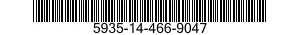5935-14-466-9047 CONNECTOR,RECEPTACLE,ELECTRICAL 5935144669047 144669047