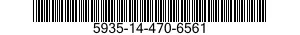 5935-14-470-6561 CONNECTOR,RECEPTACLE,ELECTRICAL 5935144706561 144706561