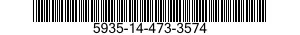 5935-14-473-3574 DUMMY CONNECTOR,RECEPTACLE 5935144733574 144733574