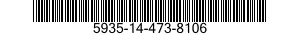 5935-14-473-8106 SOCKET,PLUG-IN ELECTRONIC COMPONENTS 5935144738106 144738106
