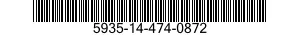 5935-14-474-0872 RETAINER,ELECTRICAL CONNECTOR 5935144740872 144740872