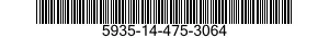 5935-14-475-3064 SOCKET,PLUG-IN ELECTRONIC COMPONENTS 5935144753064 144753064