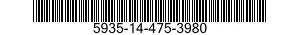 5935-14-475-3980 SOCKET,PLUG-IN ELECTRONIC COMPONENTS 5935144753980 144753980