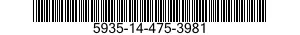 5935-14-475-3981 SOCKET,PLUG-IN ELECTRONIC COMPONENTS 5935144753981 144753981