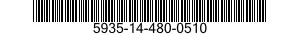 5935-14-480-0510 BRACKET,ELECTRICAL CONNECTOR 5935144800510 144800510