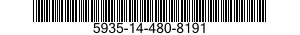 5935-14-480-8191 STRAP NUT,PLUG-IN ELECTRONIC COMPONENTS SOCKET 5935144808191 144808191