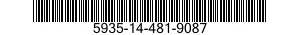 5935-14-481-9087 BACKSHELL,ELECTRICAL CONNECTOR 5935144819087 144819087