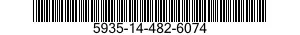 5935-14-482-6074 CONNECTOR,PLUG,ELECTRICAL 5935144826074 144826074