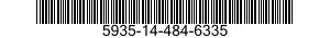 5935-14-484-6335 BACKSHELL,ELECTRICAL CONNECTOR 5935144846335 144846335