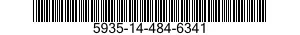 5935-14-484-6341 CONNECTOR,PLUG,ELECTRICAL 5935144846341 144846341