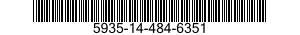 5935-14-484-6351 CONNECTOR,PLUG,ELECTRICAL 5935144846351 144846351