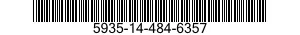 5935-14-484-6357 CONNECTOR,PLUG,ELECTRICAL 5935144846357 144846357