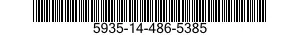 5935-14-486-5385 BACKSHELL,ELECTRICAL CONNECTOR 5935144865385 144865385