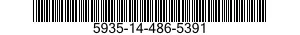 5935-14-486-5391 CONNECTOR,PLUG,ELECTRICAL 5935144865391 144865391