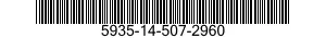5935-14-507-2960 CONNECTOR,RECEPTACLE,ELECTRICAL 5935145072960 145072960