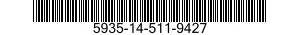 5935-14-511-9427 CONNECTOR,PLUG,ELECTRICAL 5935145119427 145119427
