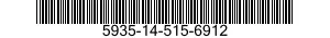 5935-14-515-6912 SOCKET,PLUG-IN ELECTRONIC COMPONENTS 5935145156912 145156912