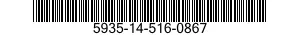 5935-14-516-0867 STRAP NUT,PLUG-IN ELECTRONIC COMPONENTS SOCKET 5935145160867 145160867