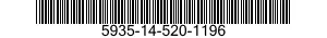 5935-14-520-1196 SOCKET,PLUG-IN ELECTRONIC COMPONENTS 5935145201196 145201196