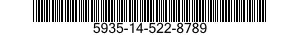 5935-14-522-8789 CONNECTOR,PLUG,ELECTRICAL 5935145228789 145228789