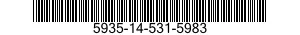 5935-14-531-5983 CONNECTOR,RECEPTACLE,ELECTRICAL 5935145315983 145315983
