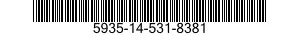 5935-14-531-8381 SOCKET,NONPLUG-IN ELECTRONIC COMPONENTS 5935145318381 145318381