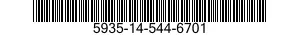 5935-14-544-6701 CONNECTOR ASSEMBLY,ELECTRICAL 5935145446701 145446701