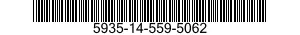 5935-14-559-5062 CONNECTOR,BULKHEAD,ELECTRICAL 5935145595062 145595062